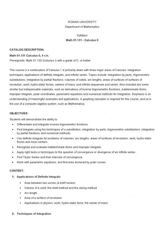 picture_Derivatives Calculus Pdf 172670 | Calculus Ii 01131  Apr2021 Nb, Li