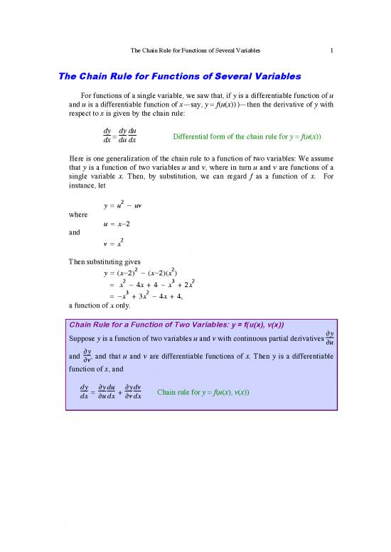 picture Chain Rule Pdf 172568 | Chain Rule Multivar