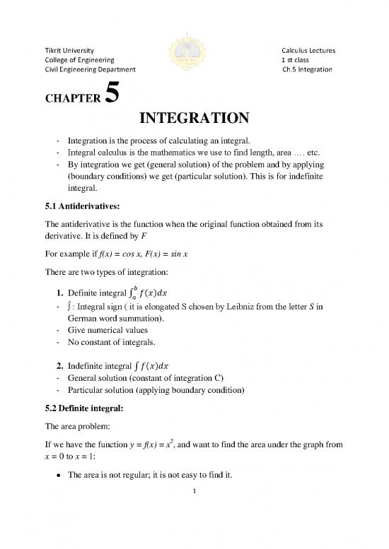 picture1_Indefinite Integral Pdf 172652 | Chapter 5