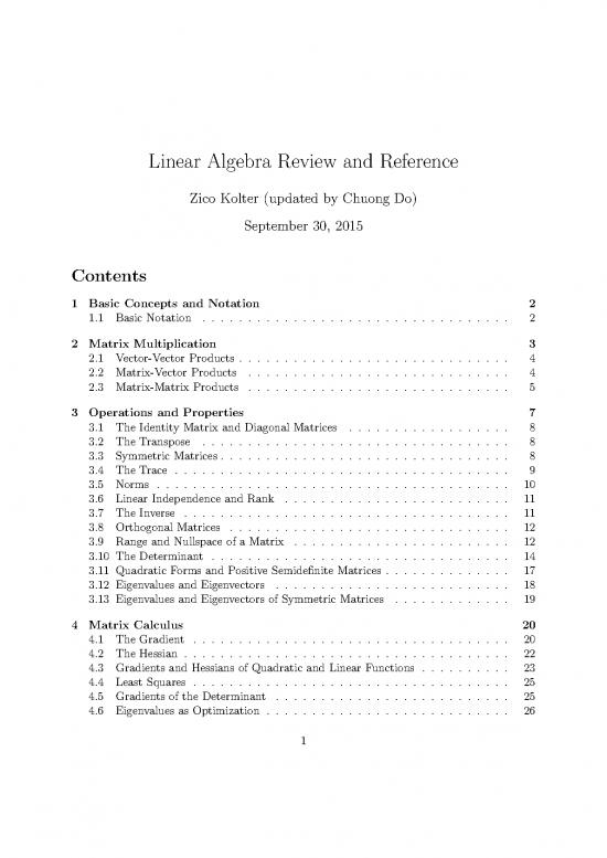 picture1_Matrix Calculus Pdf 171708 | Cs229 Linalg