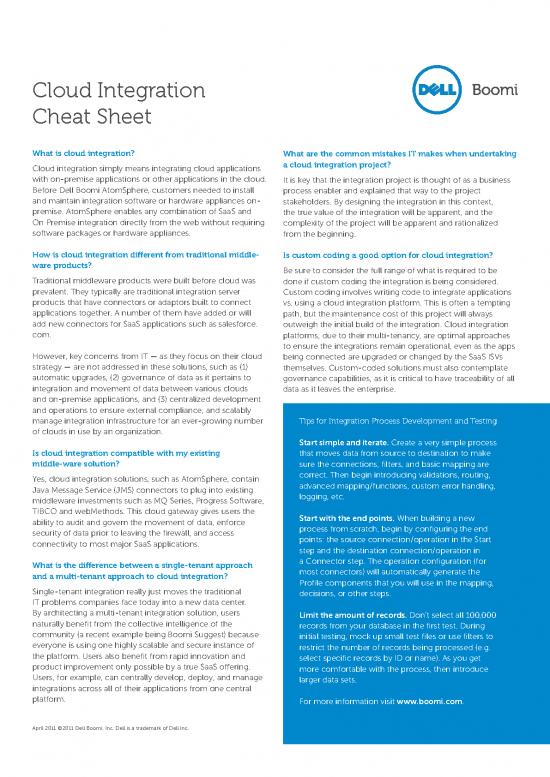 picture1_Integration Cheat Pdf 173208 | Dell Boomi Integration Cheat Sheet