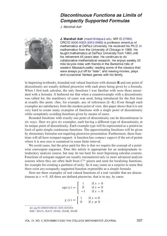 picture Calculus Pdf Download 173091 | Discontinuous Functions As Limits