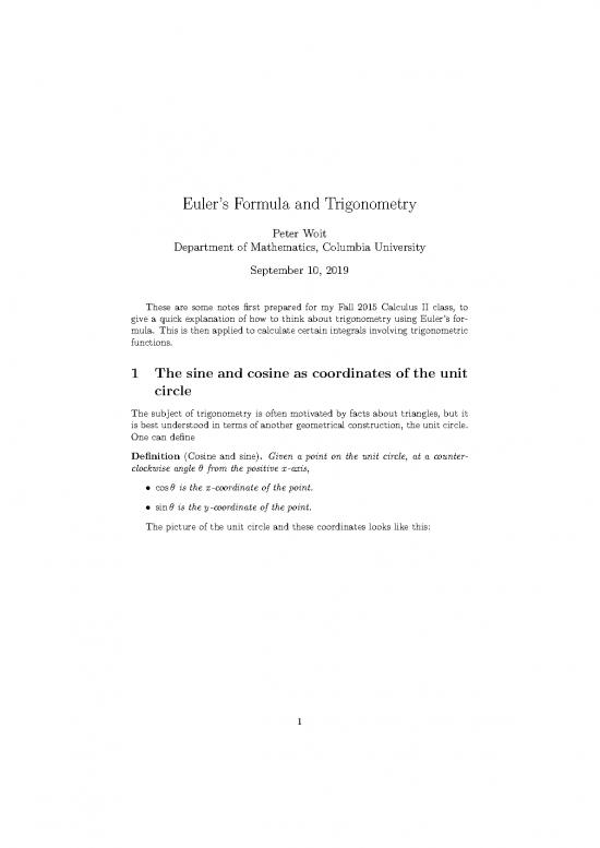 picture Calculus All Formula Pdf 173733 | Eulerformula