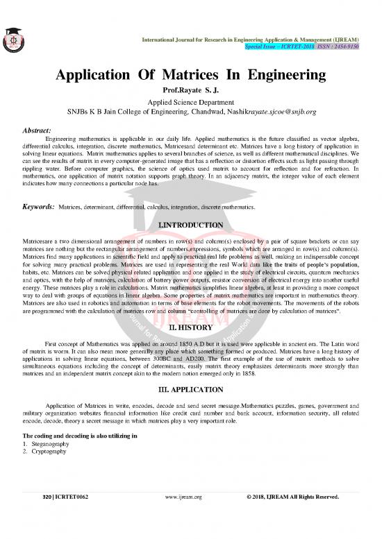 picture Matrix Calculus Pdf 172971 | Icrtet0062