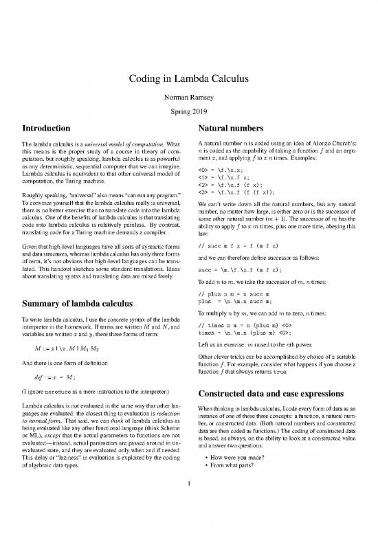 picture Lambda Calculus Pdf 172169 | Lambda Coding