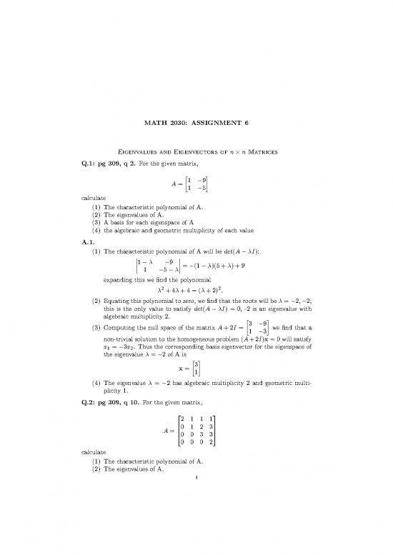 picture1_Matrix Pdf 173027 | Linalg Assignment6 Solns