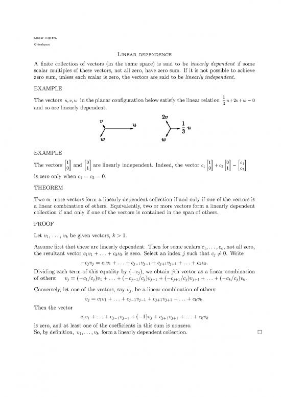 picture_Linear Dependence