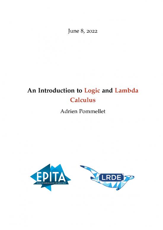 picture Lambda Calculus Pdf 173718 | Logi Lofo Notes