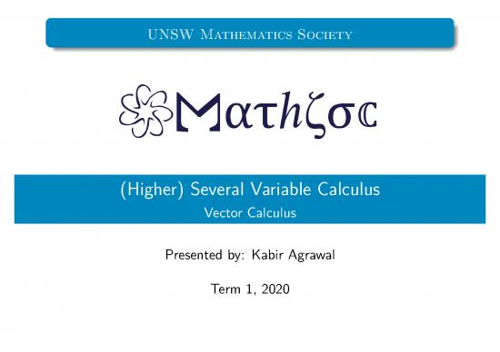 picture_Calculus Pdf Download 173460 | Math2011 Vector Calculus