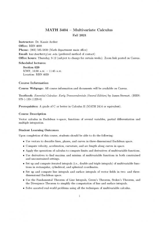 picture1_Multivariate Calculus Pdf 172533 | Math3404 029 F2021
