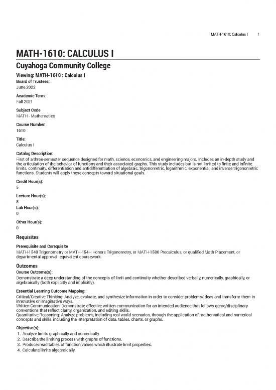 picture_Precalculus Mathematics For Calculus Pdf 171724 | Math 1610
