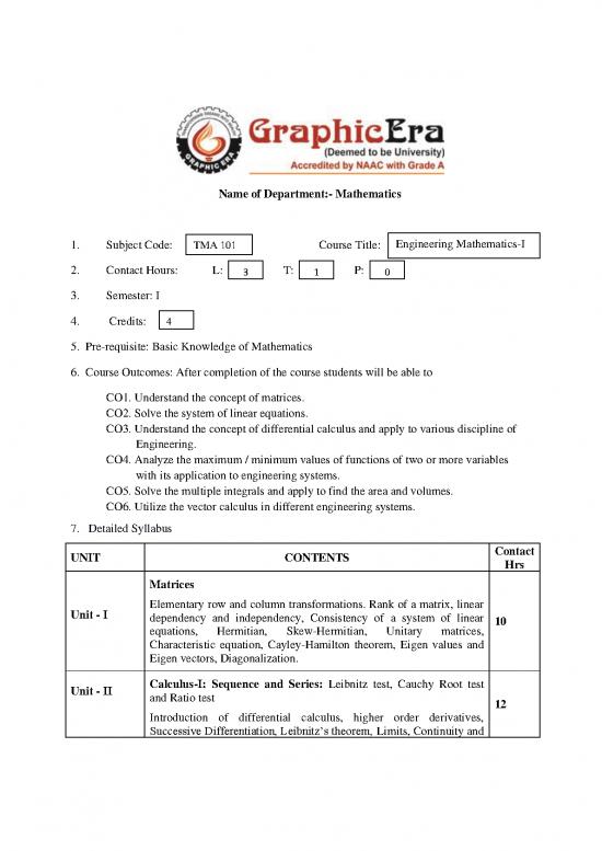 picture Matrix Calculus Pdf 172223 | Math Syllabus