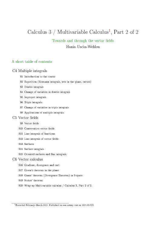 picture_Calculus Pdf Download 172497 | Outline Calculus3 Part2