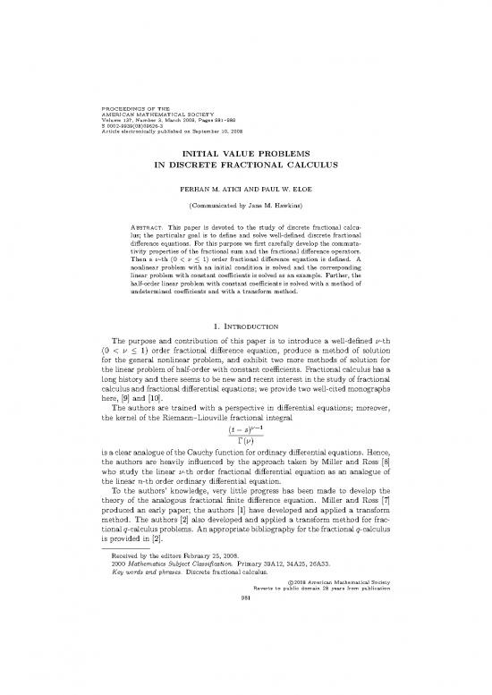 picture Fractional Calculus Pdf 172112 | S0002 9939 08 09626 3