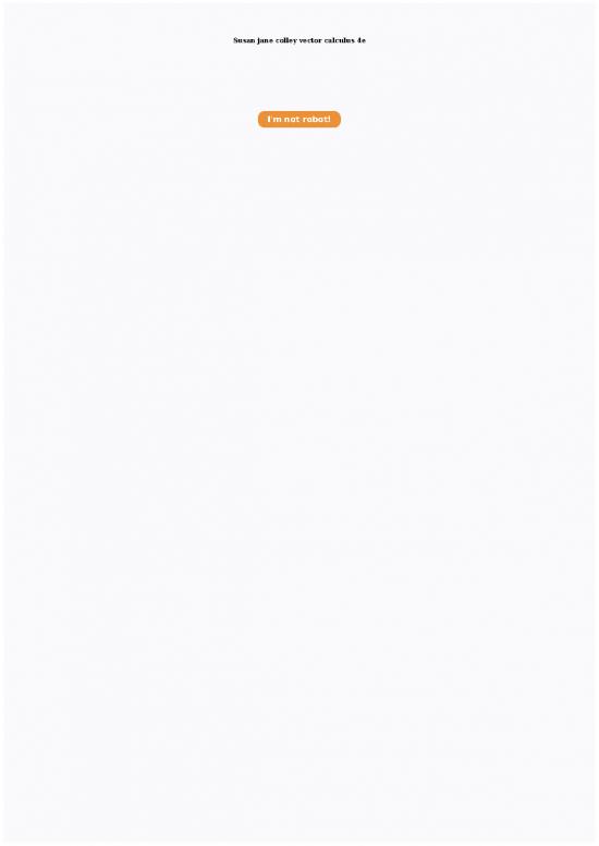 picture Vector Integration Pdf 172028 | Susan Jane Colley Vector Calculus 4e