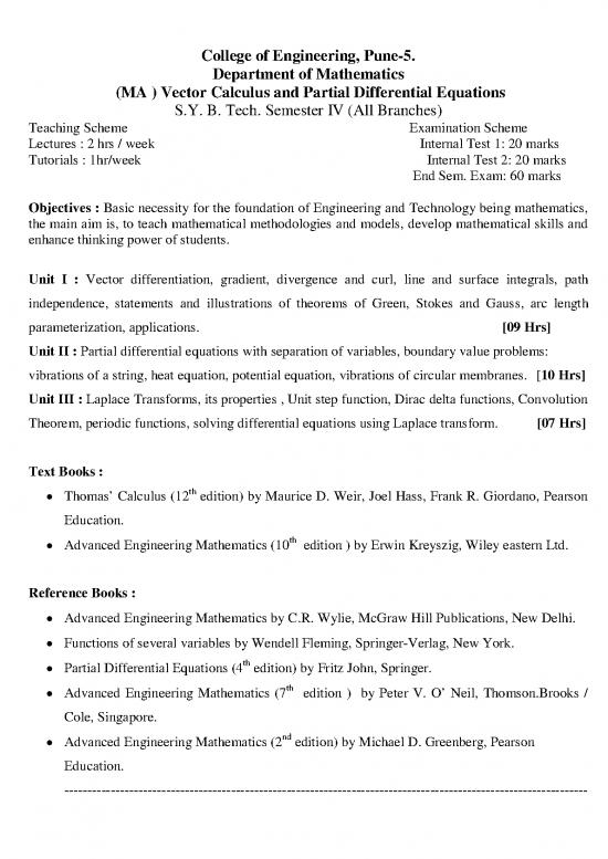 picture Tec Sem Iv Vector Calculus And Pde'docx