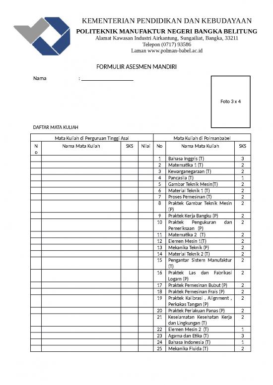 picture_01b Formulir Asesmen Mandiri D4tmm