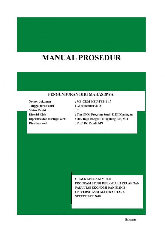 picture Komunikasi Pdf 16815 | 30 Manual Prosedur Penngunduran Diri Mahasiswa