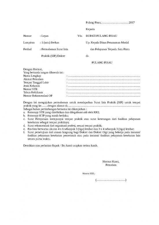 picture_Surat Izin Id 17539 | 3a0804bff5a296b540ac20d70d944630  Formulir Izin Praktek Dokter Umum Done