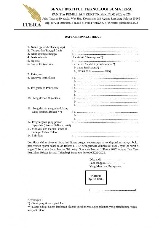 picture_6 Lampiran Daftar Riwayat Hidup Itera | File - Daftar Riwayat Hidup Id 15829