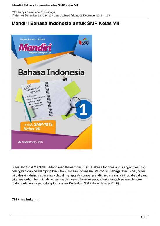 picture1_8994 Mandiri Bahasa Indonesia Untuk Smp Kelas Vii | Materi Kelas 7 - Bahasa Kelas Vii Id 17262 picture1_8994 Mandiri Bahasa Indonesia Untuk Smp Kelas Vii | Materi Kelas 7 - Bahasa Kelas Vii Id 17262