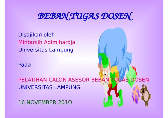 picture_Pendidikan Ppt 18079 | Beban Tugas Dosen Mintarsih