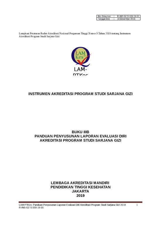 picture_Laporan Doc 17617 | Buku 3b Panduan Penyusunan Laporan Evaluasi Diri Sarjana Gizi