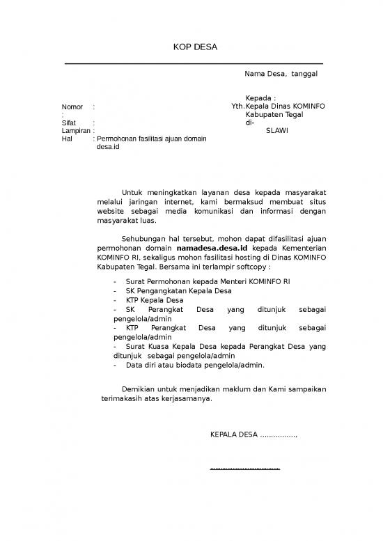 picture1_Contoh Permohonan Ke Dinas Kominfo | File - Surat Permohonan Id 16604