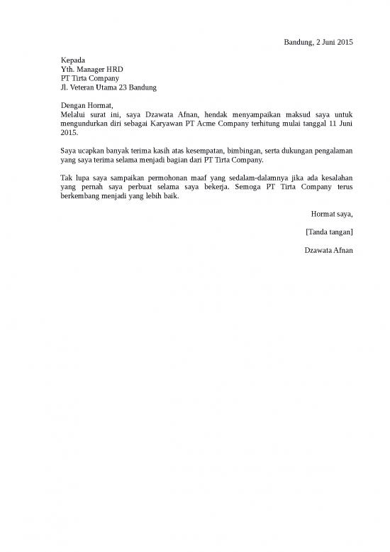 picture_Company Presentation Template 17031 | Contoh Surat Pengunduran Diri Karyawan