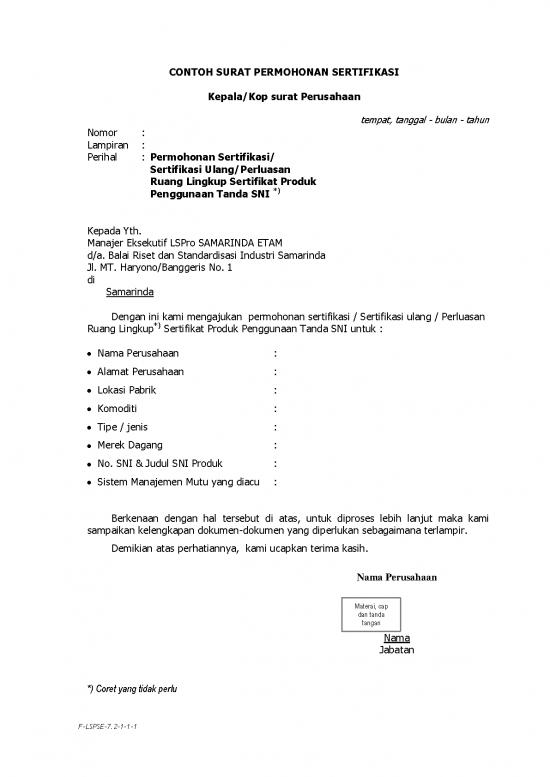 picture_Contoh Surat Permohoan Sni | File - Surat Permohonan Id 16449