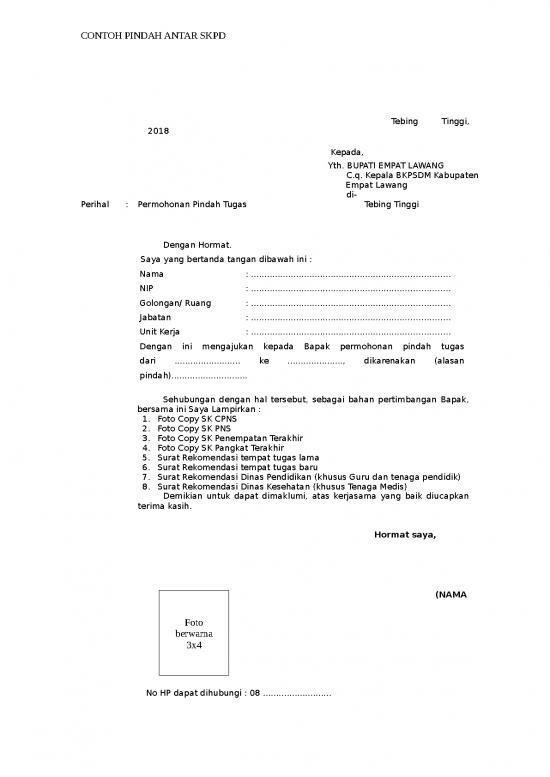 picture1_Contoh Surat Permohonan Pindah Antar Skpd | File - Surat Permohonan