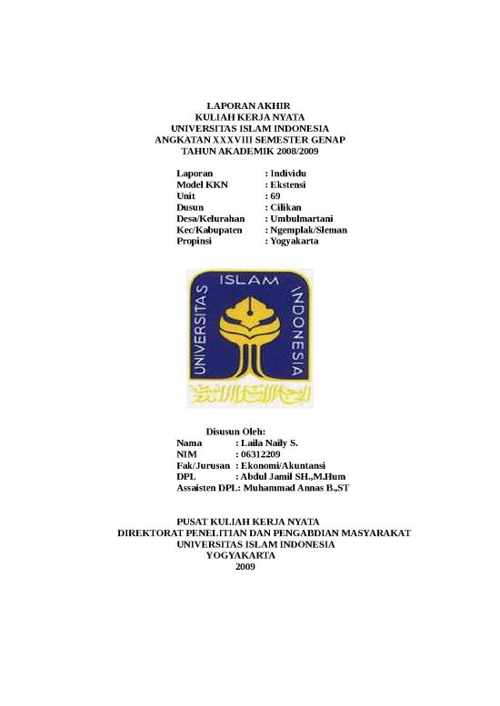 picture Laporan Doc 17737 | Contohlaporankknpunyaela picture Laporan Doc 17737 | Contohlaporankknpunyaela