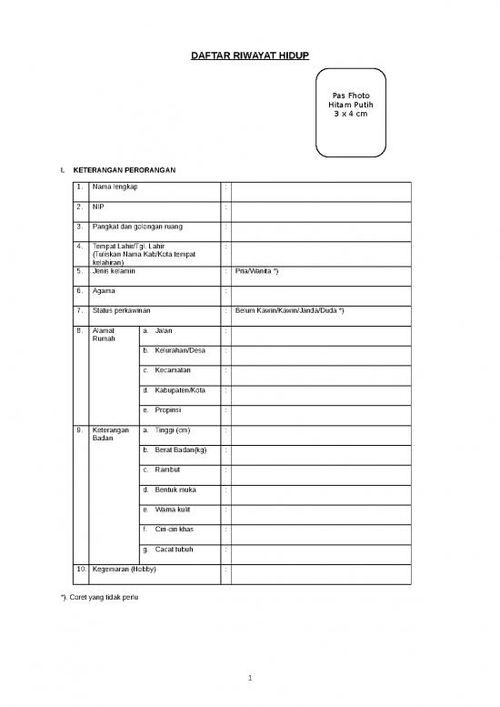 picture Daftar Riwayat Hidup Pns Untuk Pupns | File - Daftar Riwayat Hidup Id 15814 picture Daftar Riwayat Hidup Pns Untuk Pupns | File - Daftar Riwayat Hidup Id 15814