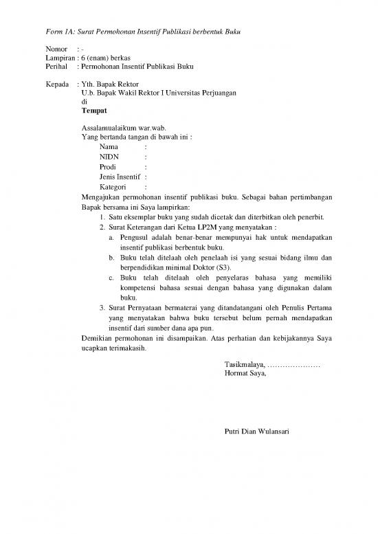 picture_Form 1a Sd 1d  Surat Permohonan Insentif Publikasi | File - Surat Permohonan Id 16612