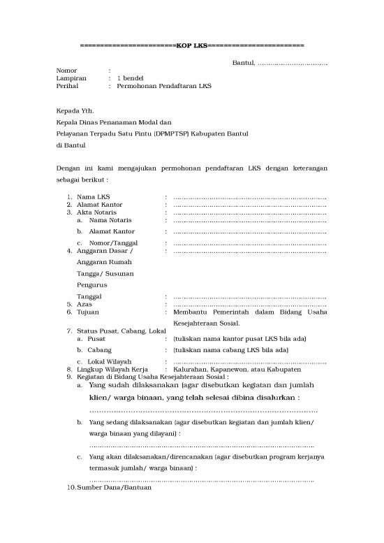 picture_Presentasi Usaha 17325 | Formulir Pendaftaran Lks