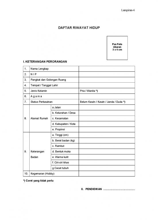 picture Lam6cpns | File - Daftar Riwayat Hidup Id 15950 picture Lam6cpns | File - Daftar Riwayat Hidup Id 15950