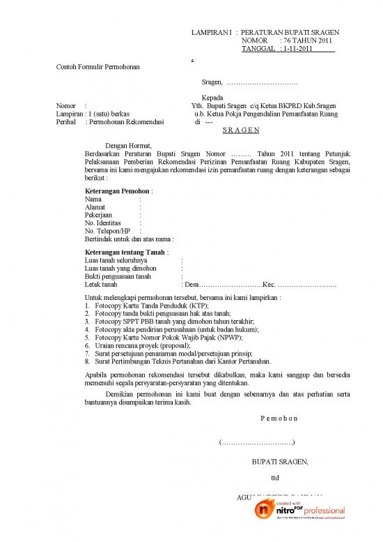 picture Hukum Pdf 16589 | Lampiran Perbup Ijin Pemanfaatan Ruang