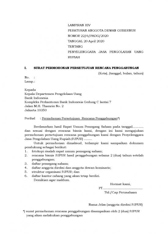 picture_Lampiran Xiv Padg N22 6 Padg 2020 Ttg Pjpur  Surat Permohonan Izin Penggabungan  Peleburan | File - Surat Permohonan Id 16706