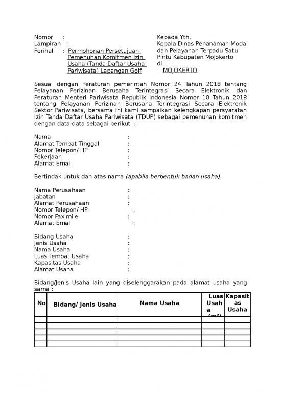 picture_Presentasi Usaha 16586 | Lapangan Golf