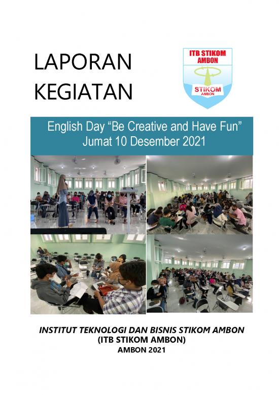picture_Laporan Kegiatan English Day 1 | File - Laporan Kegiatan Id 17379