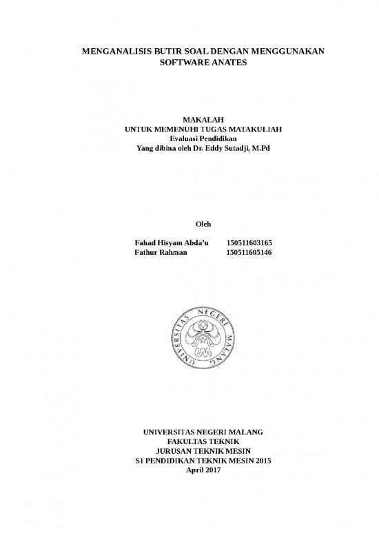 picture_Contoh Penilaian Pembelajaran 18286 | Makalah Anates