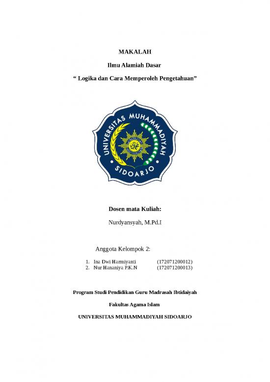 picture Unsur Makalah 16110 | Makalah Logika Kelompok 2 Hana