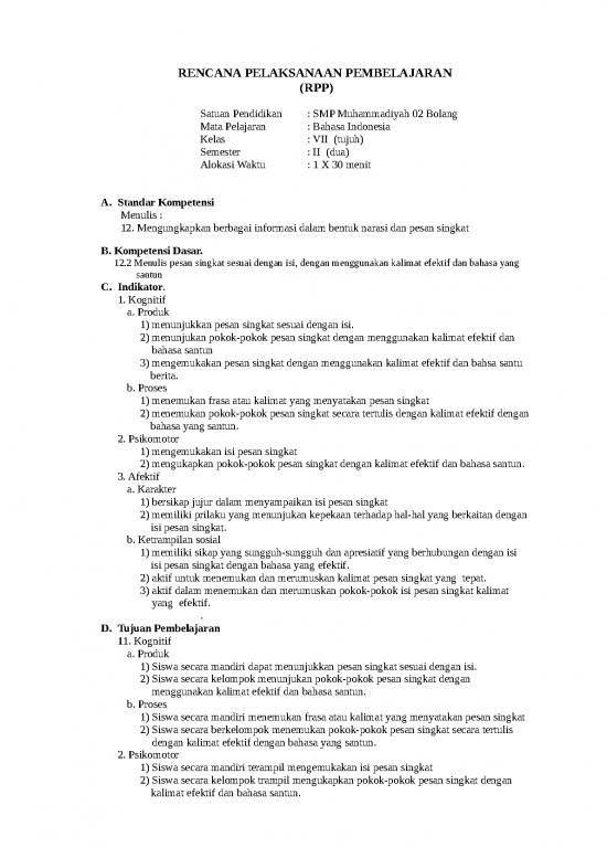 picture_Rpp 2 Kls 7 Smt Ii Plpg | Materi Kelas 7 - Bahasa Kelas Vii Id 17244