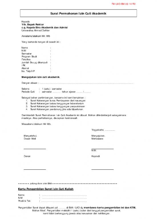 picture_Surat Permohonan Izin Cuti Kuliah | File - Surat Permohonan Id 16440