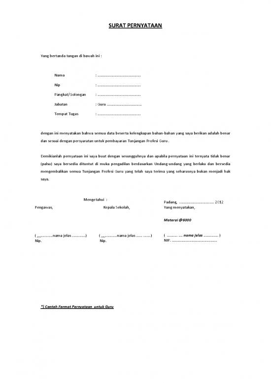 picture_Surat Pernyataan Usulan Bahan Setifikasi Triwulan Iii | File - Surat Pernyataan Id 17816