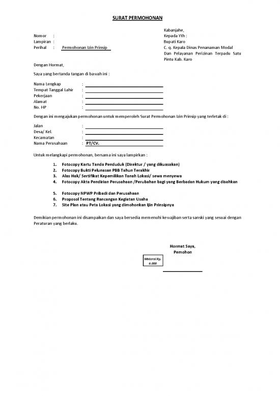 picture Suratpermohonanizinprinsip | File - Surat Permohonan Id 16719