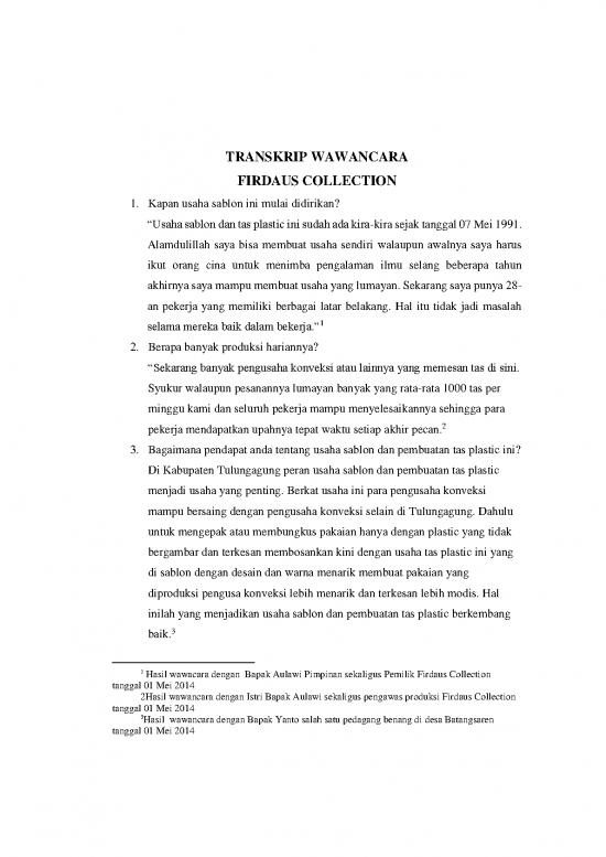 picture Transkrip Firdaus | Laporan - Transkrip Wawancara Id 16381