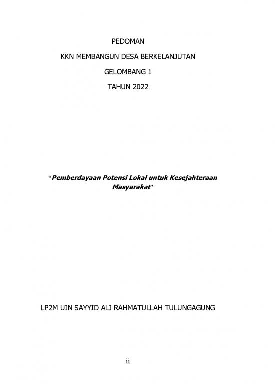 Teori Pemberdayaan Masyarakat Pdf 17669 | 1 Pedoman Kkn 2022 Membangun ...