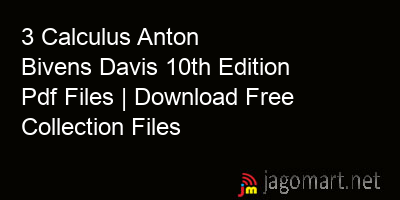 picture 3 Calculus Anton Bivens Davis 10th Edition Pdf Files | Download Free Collection Files