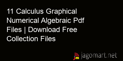 picture 11 Calculus Graphical Numerical Algebraic Pdf Files | Download Free Collection Files